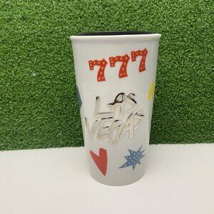 Starbucks Las Vegas Ceramic 777 Tumbler Travel Mug 10 Oz 2018